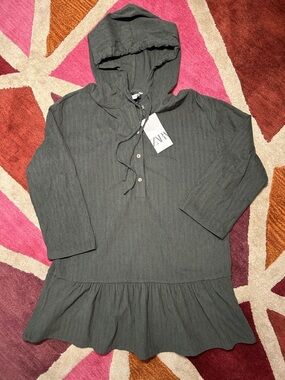 NWT Zara hooded dress Size XS